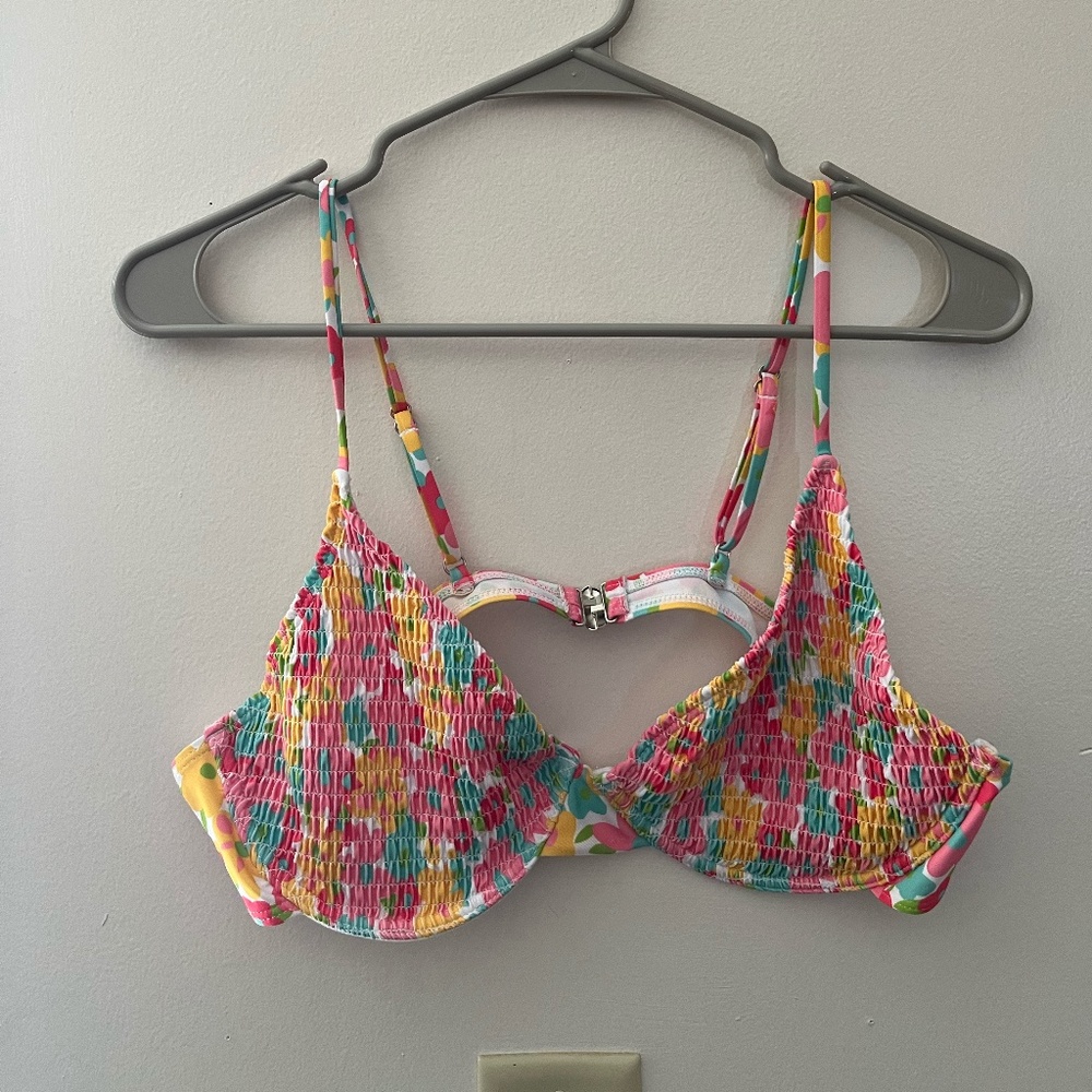 Floral Bikini Top